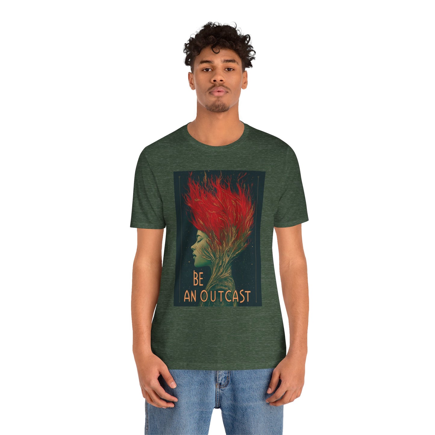 Be An Outcast Unisex Jersey Short Sleeve Tee