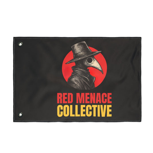 Red Menace Collective Double-Sided Decorative Flag