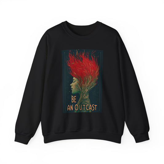 Be An Outcast Unisex Heavy Blend™ Crewneck Sweatshirt