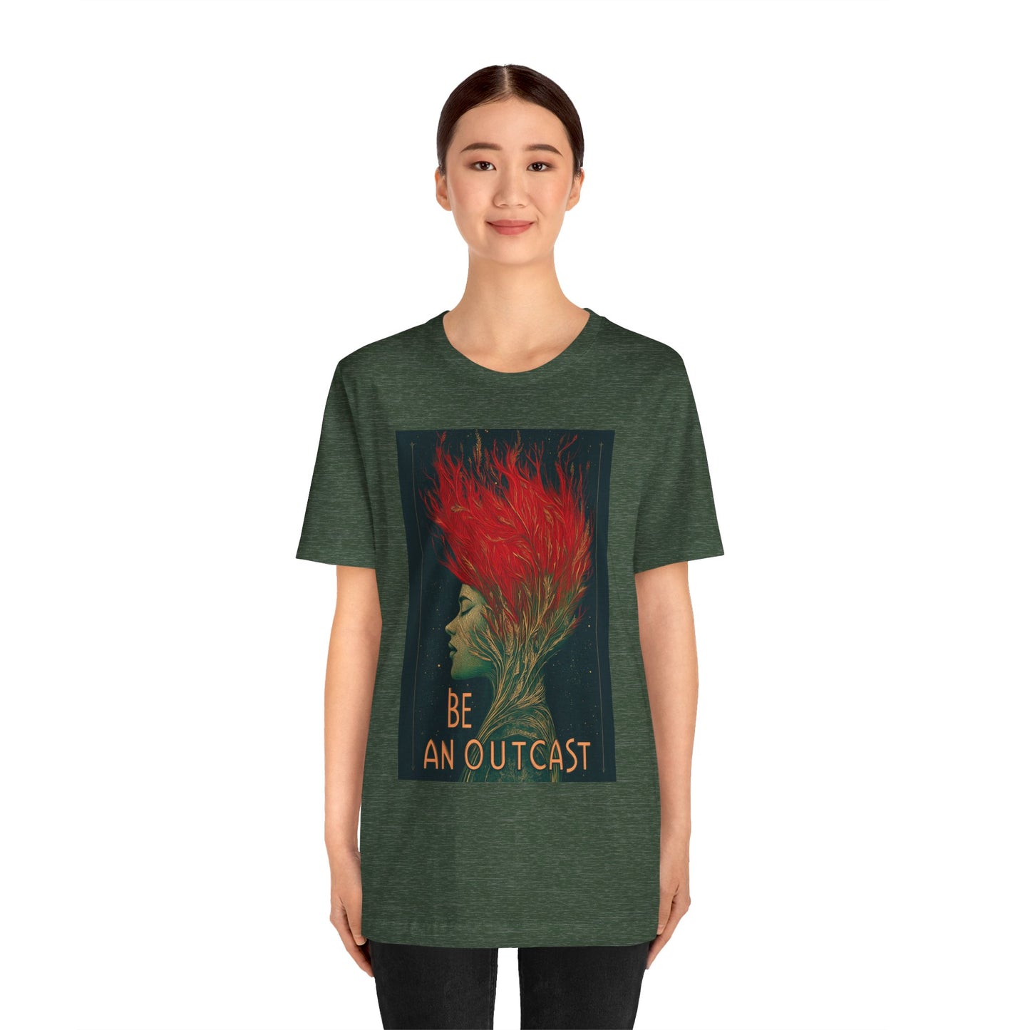 Be An Outcast Unisex Jersey Short Sleeve Tee