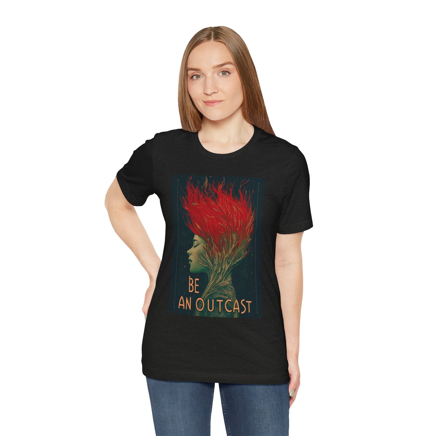 Be An Outcast Unisex Jersey Short Sleeve Tee