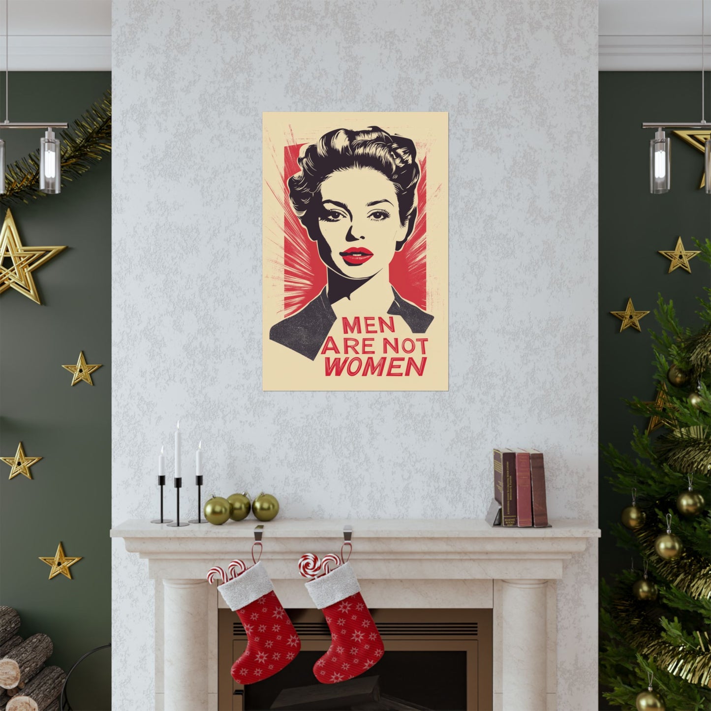 Men Are Not Women  Matte Vertical Posters