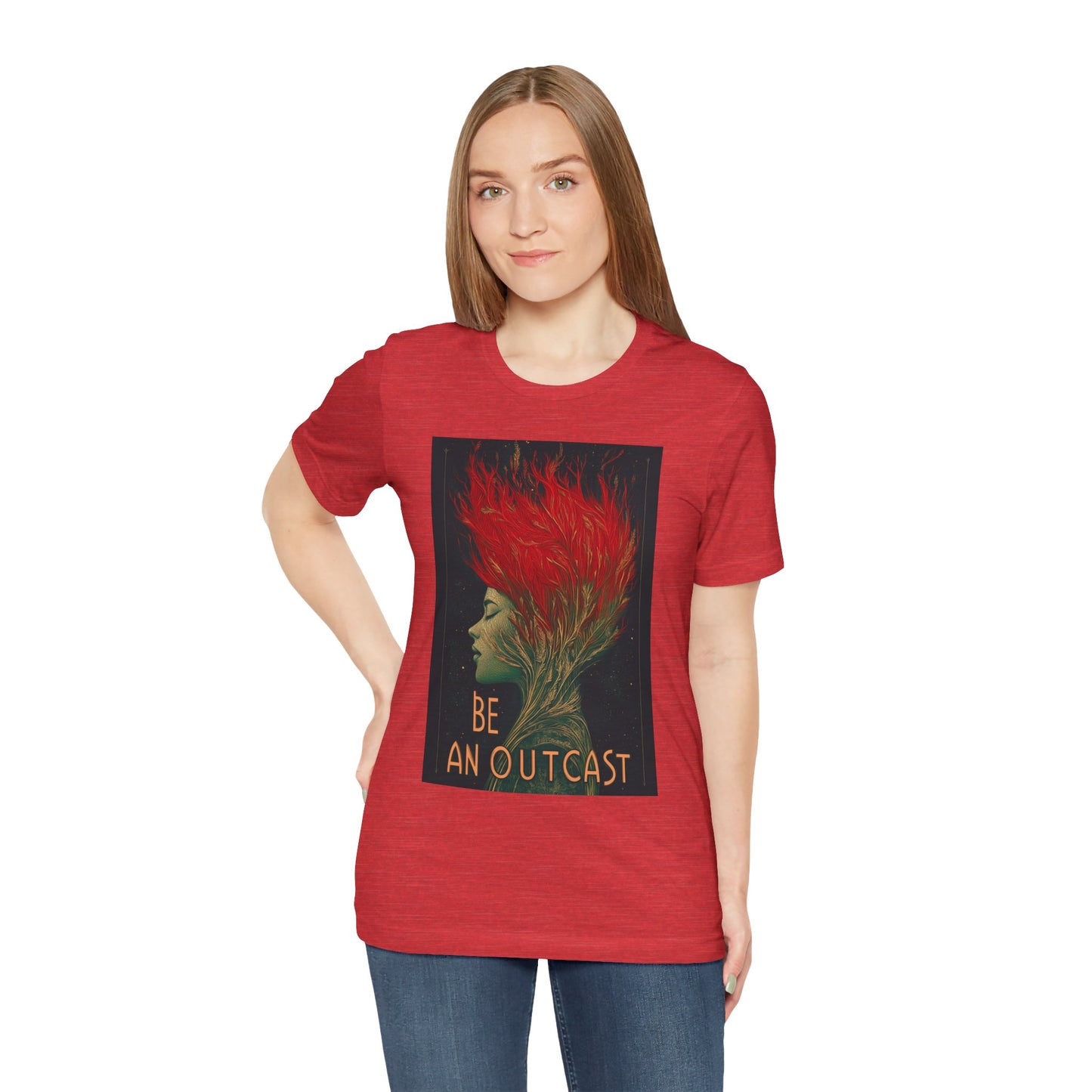 Be An Outcast Unisex Jersey Short Sleeve Tee
