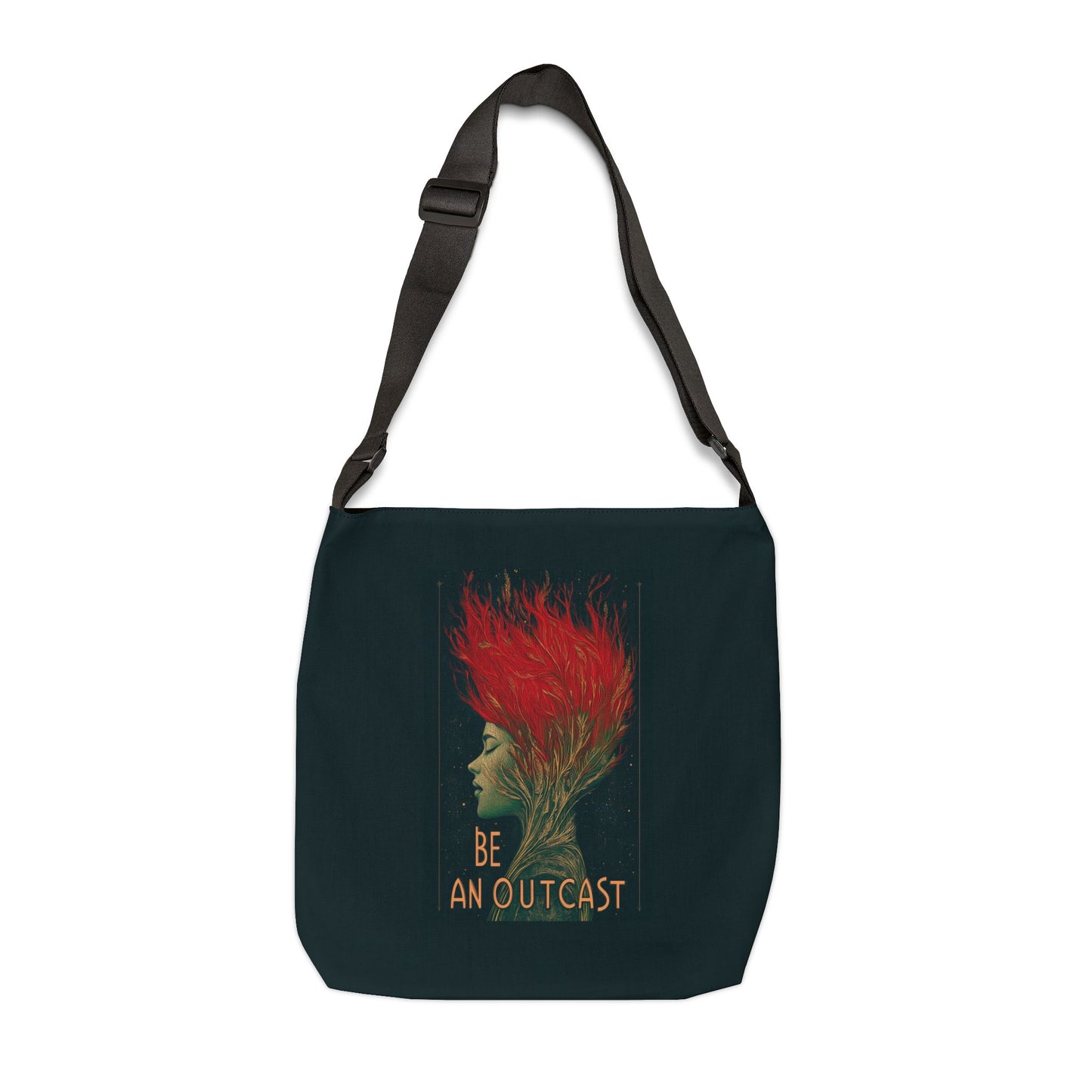 Be An Outcast Adjustable Tote Bag