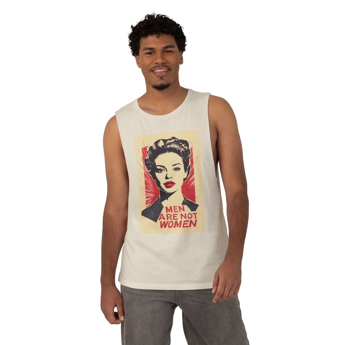 Men Are Not Women Tank Top