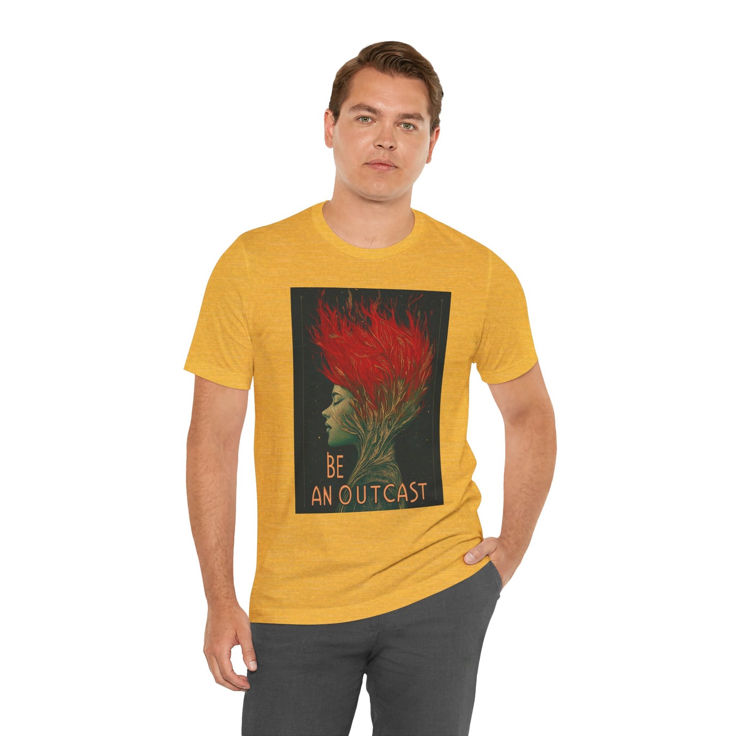 Be An Outcast Unisex Jersey Short Sleeve Tee