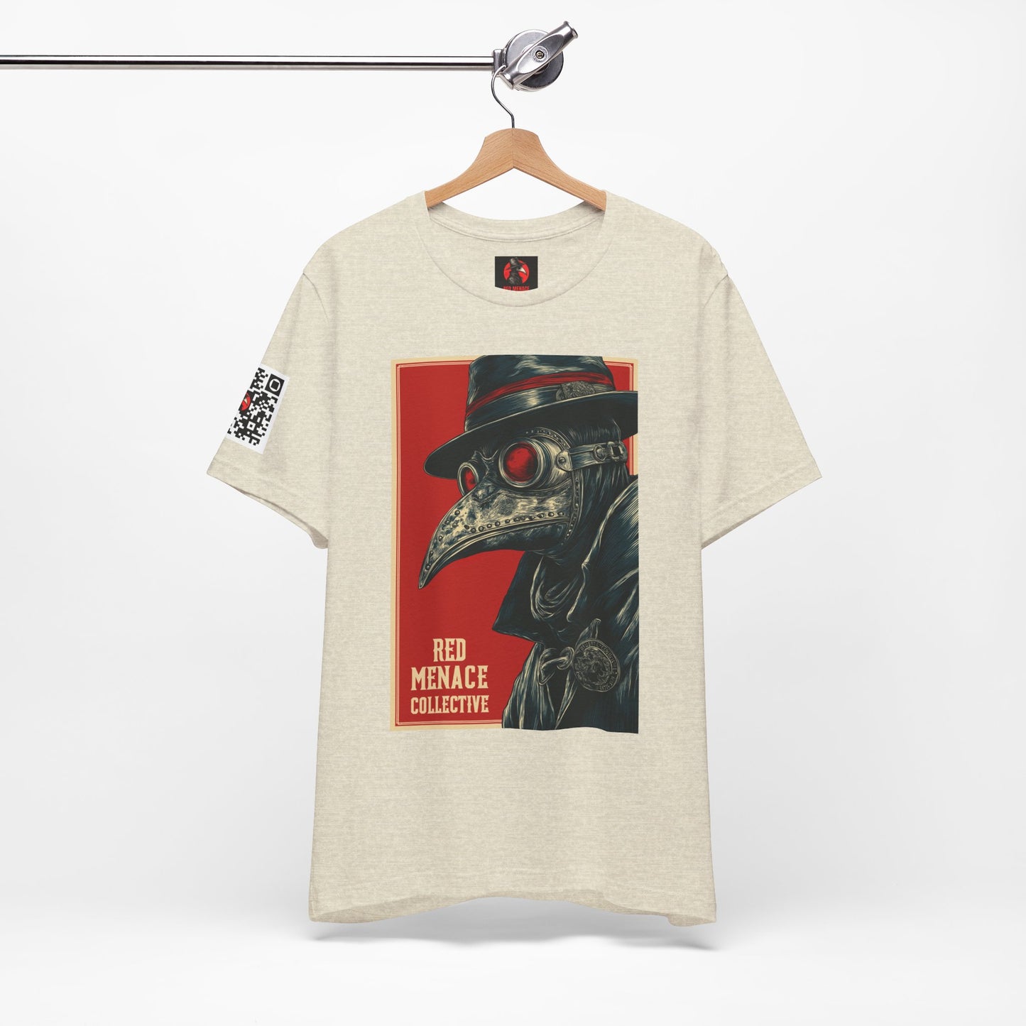 Red Menace Collective Plague Doctor Propaganda T-Shirt