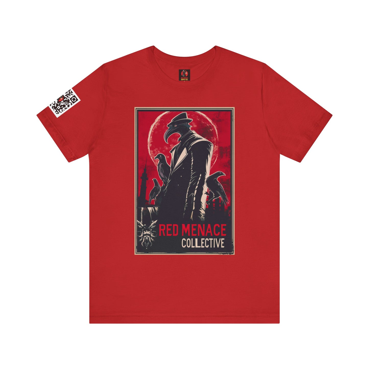 Red Menace Collective Propaganda Unisex Jersey Short Sleeve Tee