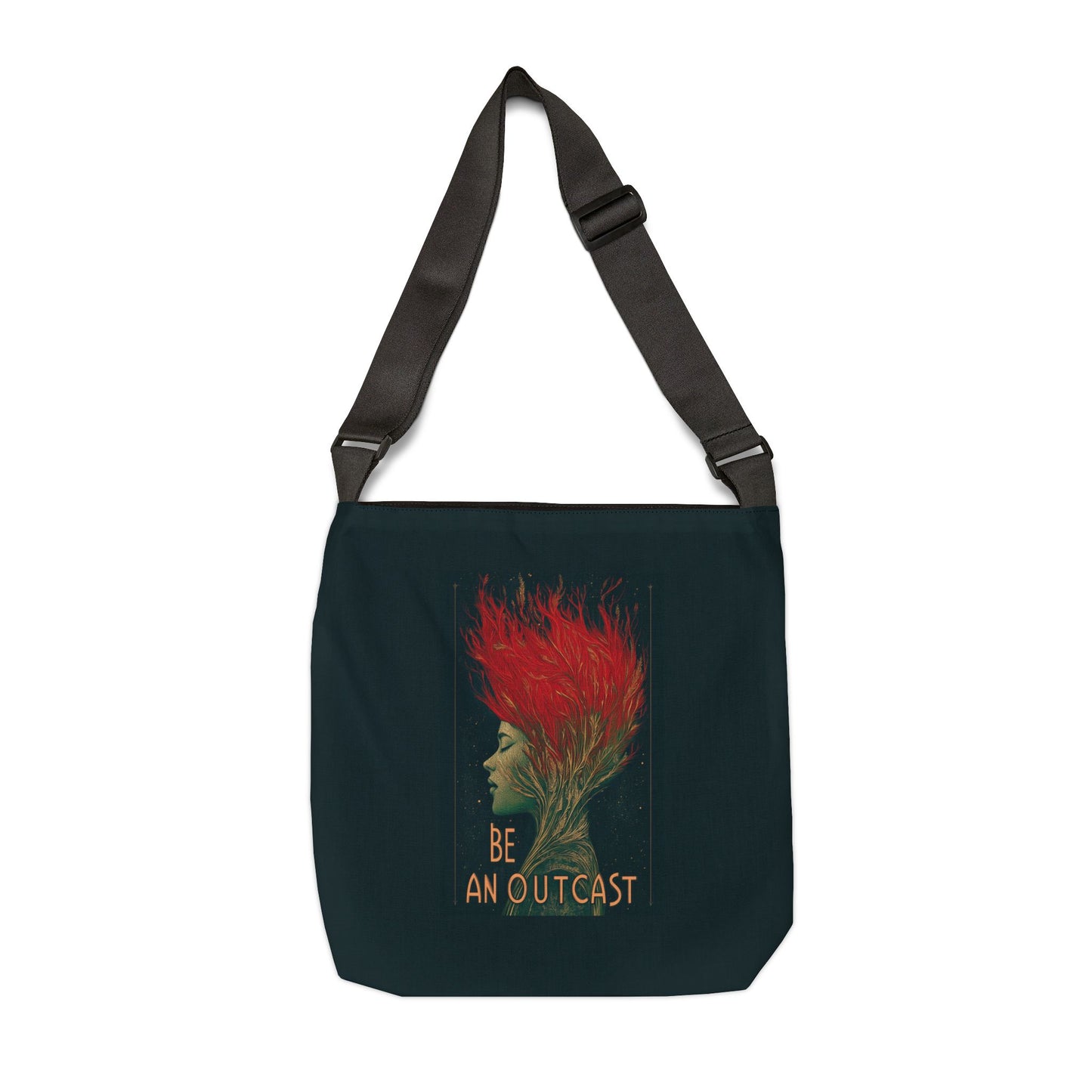Be An Outcast Adjustable Tote Bag