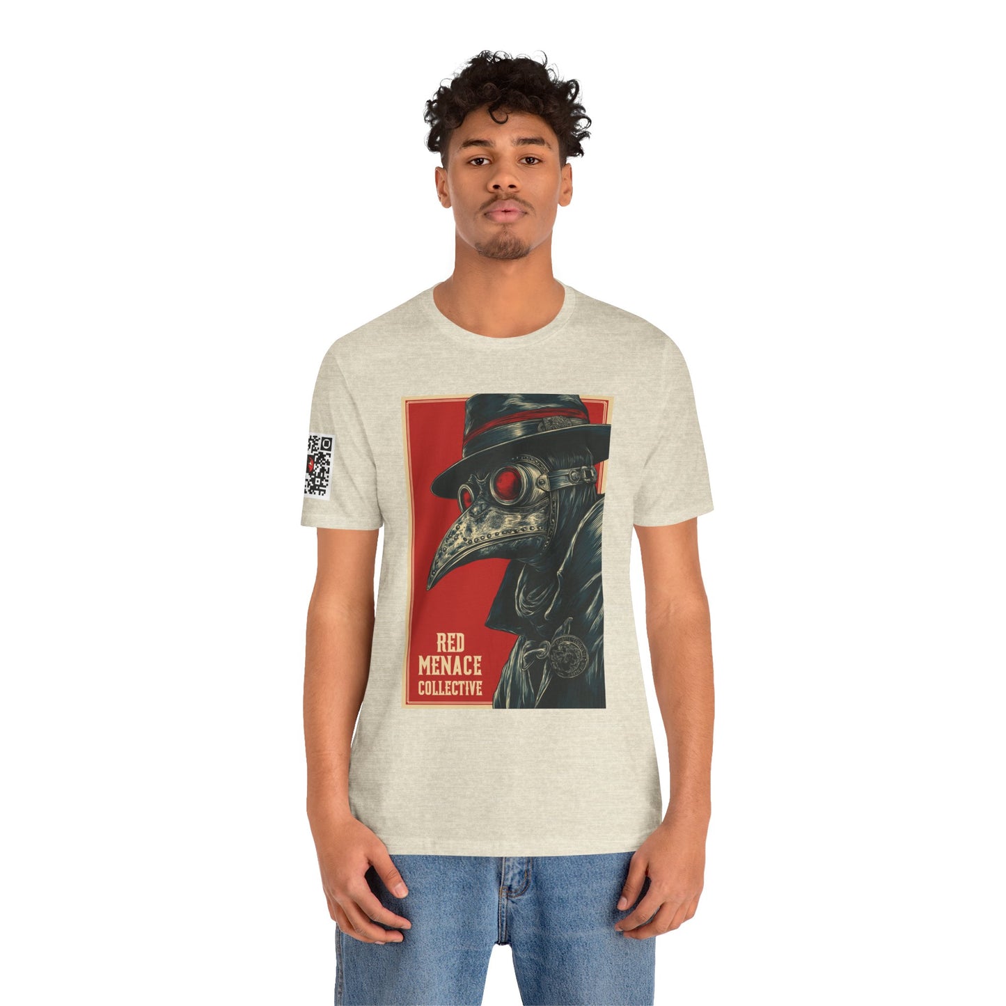 Red Menace Collective Plague Doctor Propaganda T-Shirt