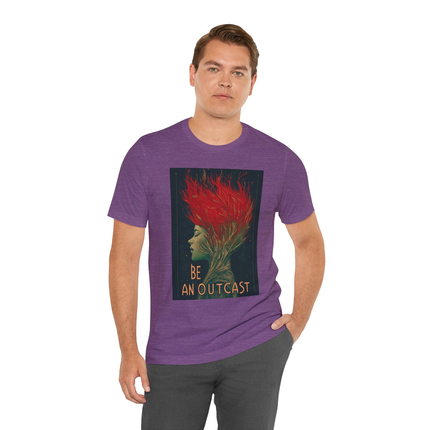 Be An Outcast Unisex Jersey Short Sleeve Tee