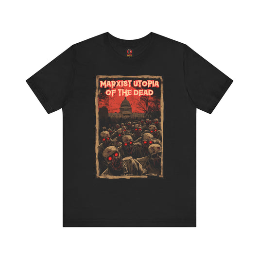 LIMITED EDITION HALLOWEEN 2025: Marxist Utopia of the Dead Movie Jersey T-Shirt