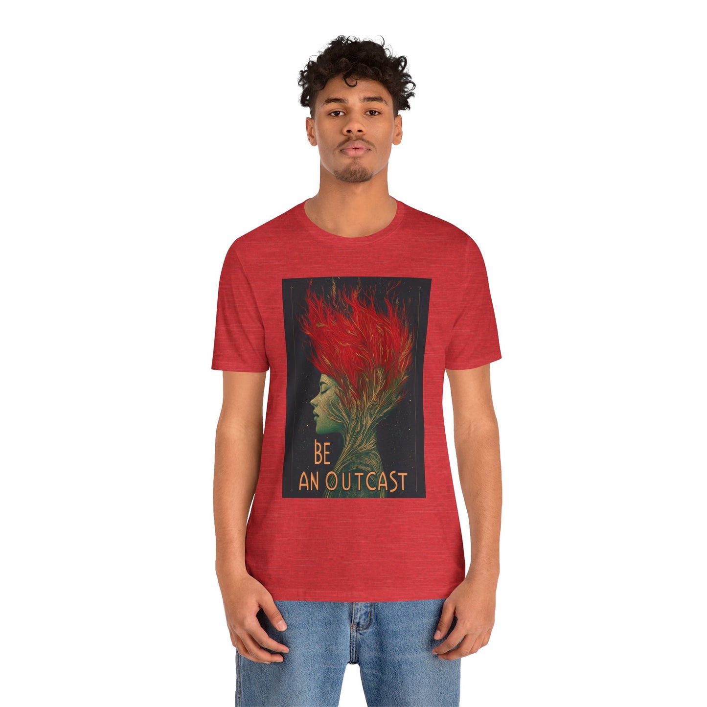Be An Outcast Unisex Jersey Short Sleeve Tee