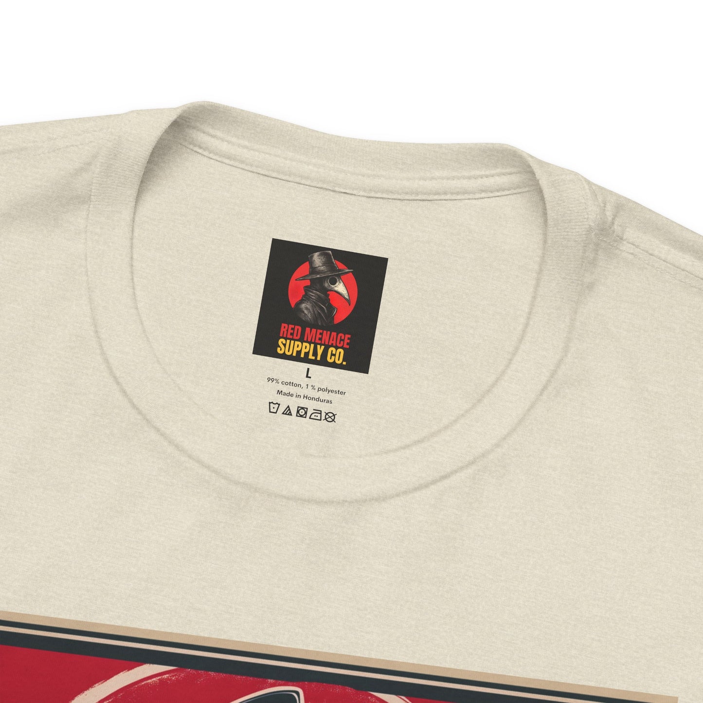 Red Menace Collective Propaganda Unisex Jersey Short Sleeve Tee