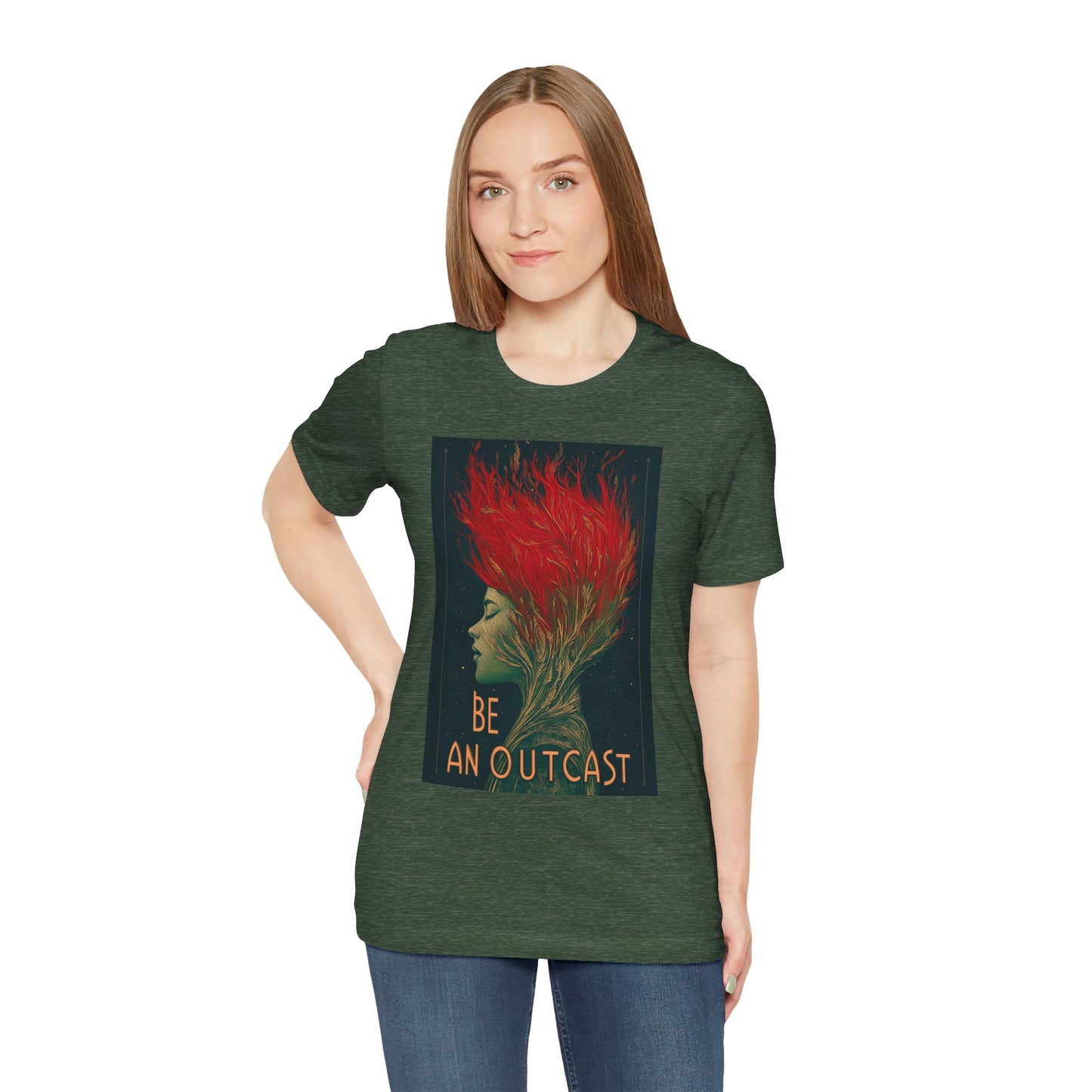 Be An Outcast Unisex Jersey Short Sleeve Tee