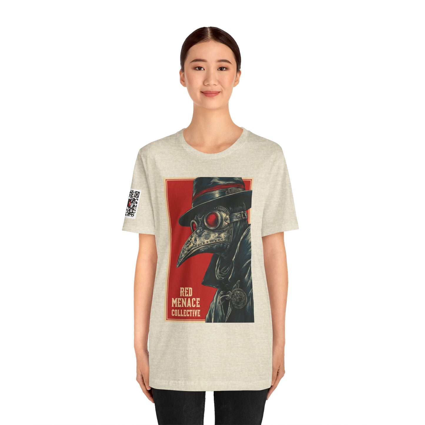 Red Menace Collective Plague Doctor Propaganda T-Shirt