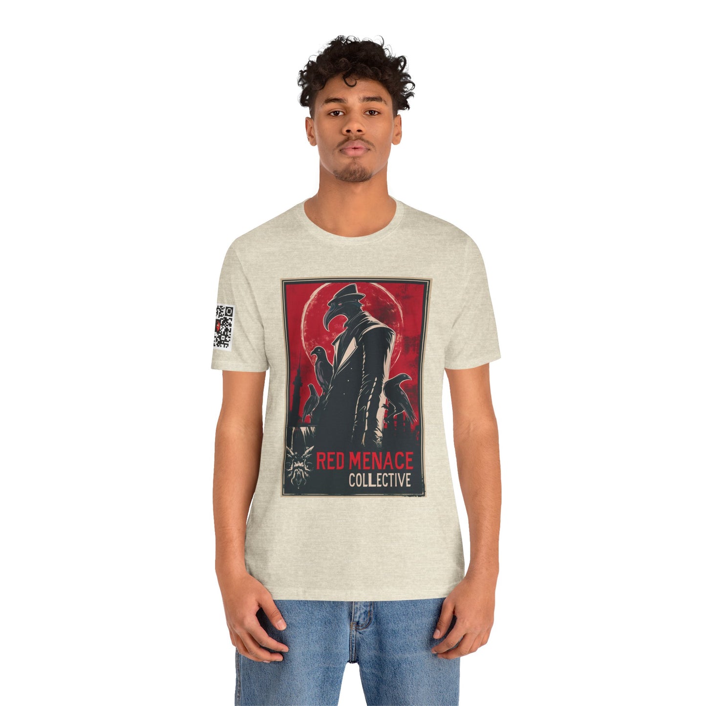 Red Menace Collective Propaganda Unisex Jersey Short Sleeve Tee