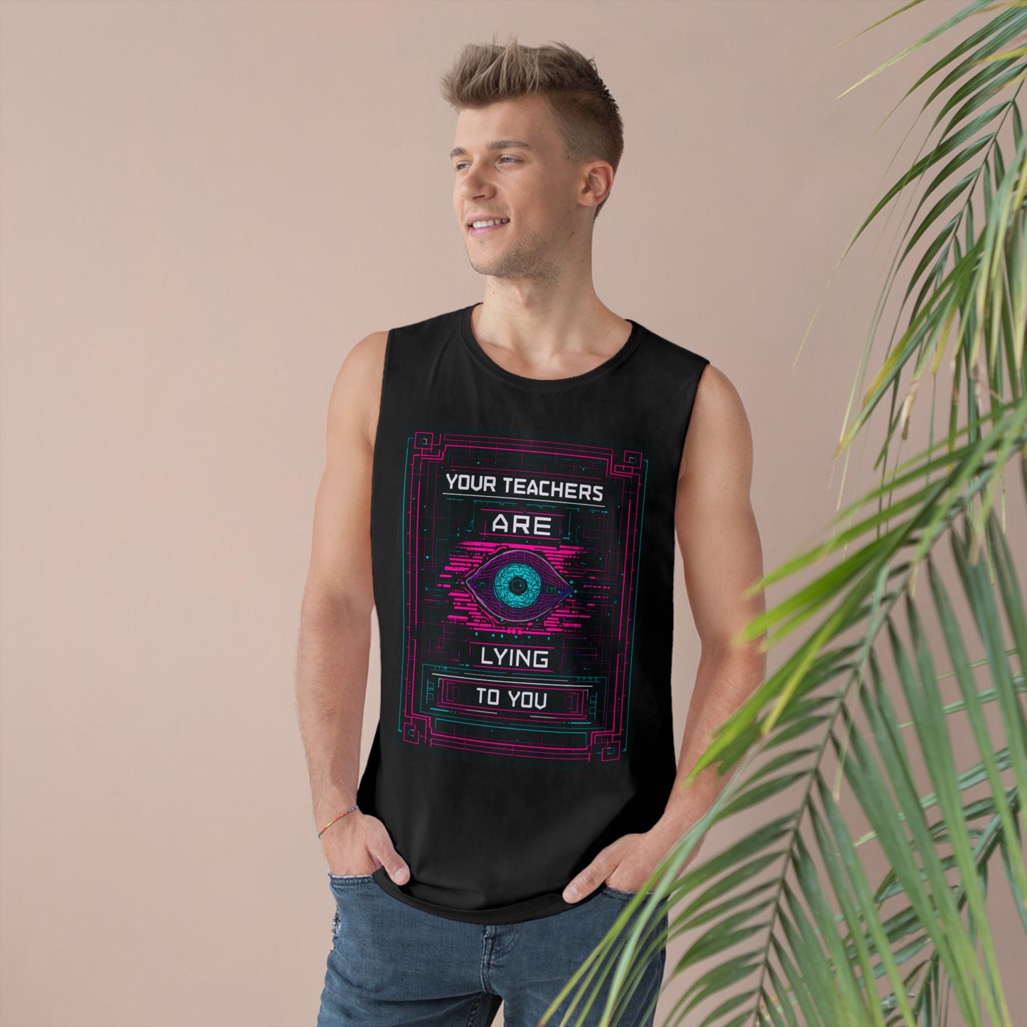 Your Teachers Are Lying To You Unisex Tank Top