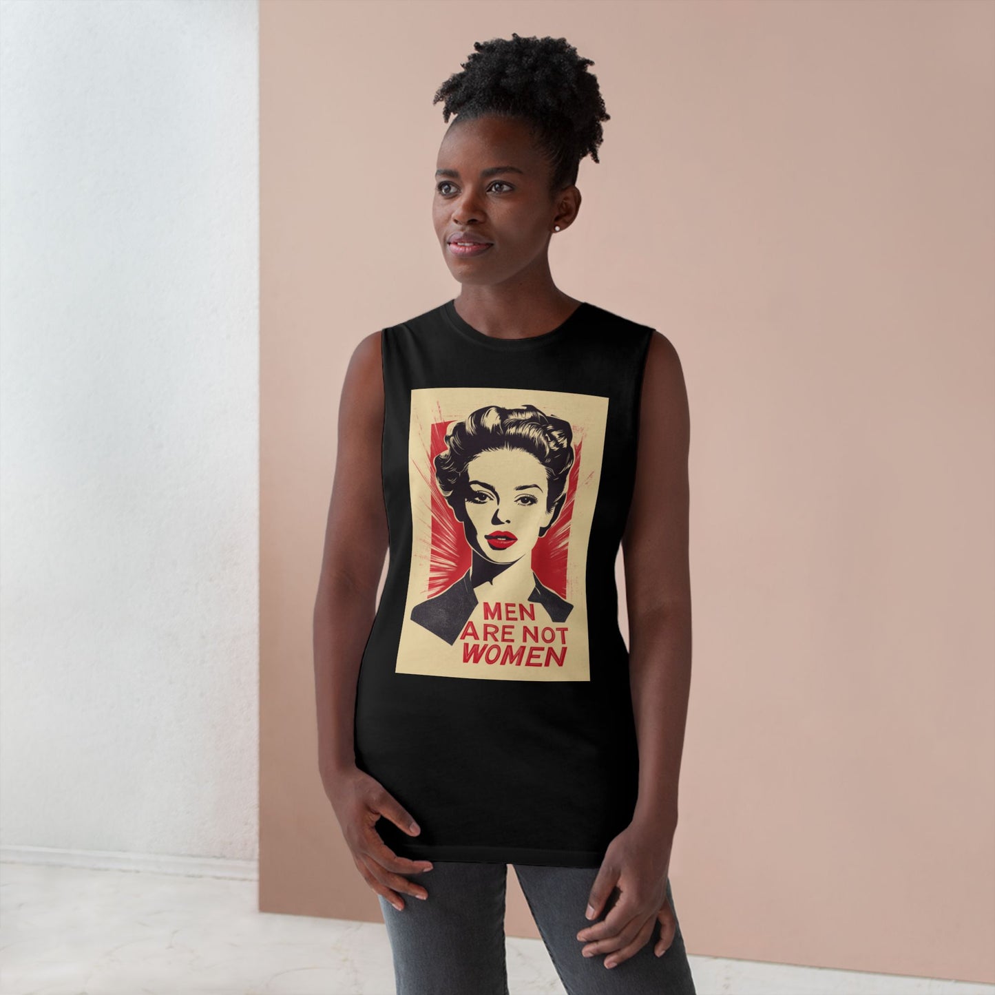 Men Are Not Women Tank Top