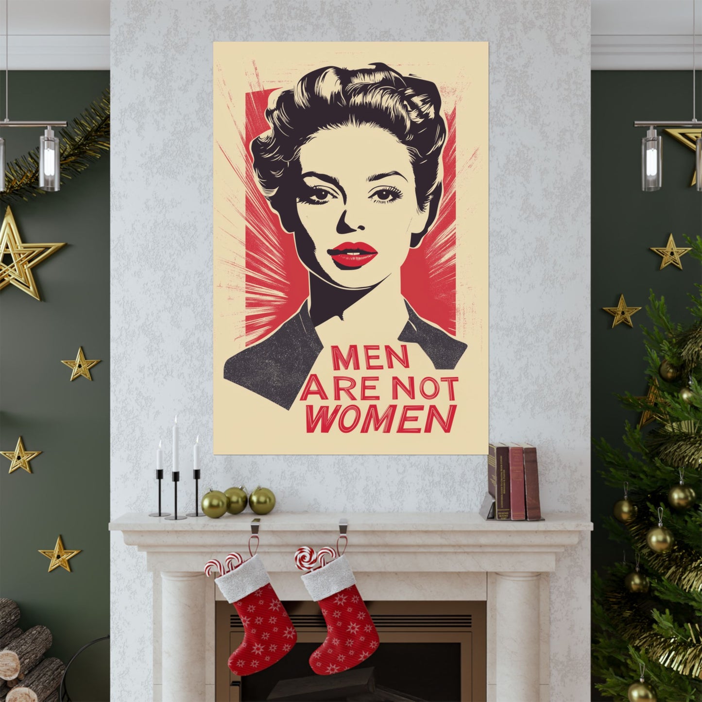 Men Are Not Women  Matte Vertical Posters