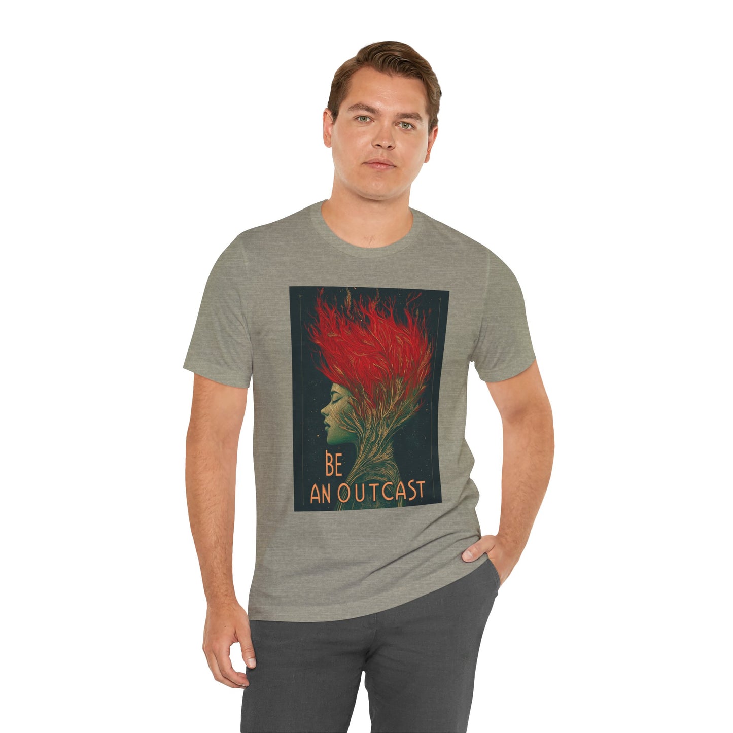 Be An Outcast Unisex Jersey Short Sleeve Tee
