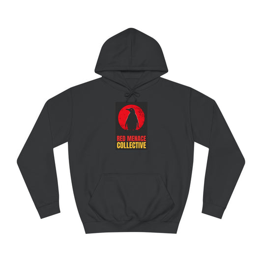 Red Menace Collective - Penguin Unisex College Hoodie
