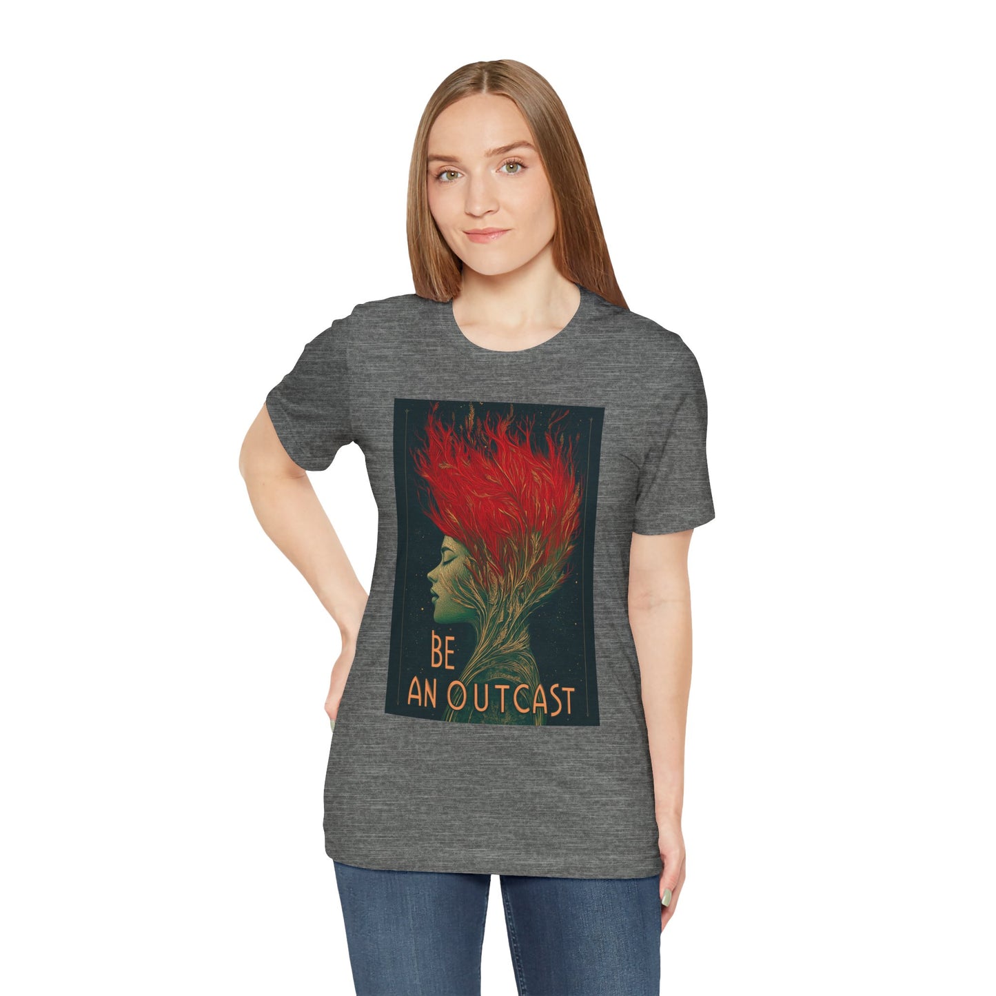 Be An Outcast Unisex Jersey Short Sleeve Tee