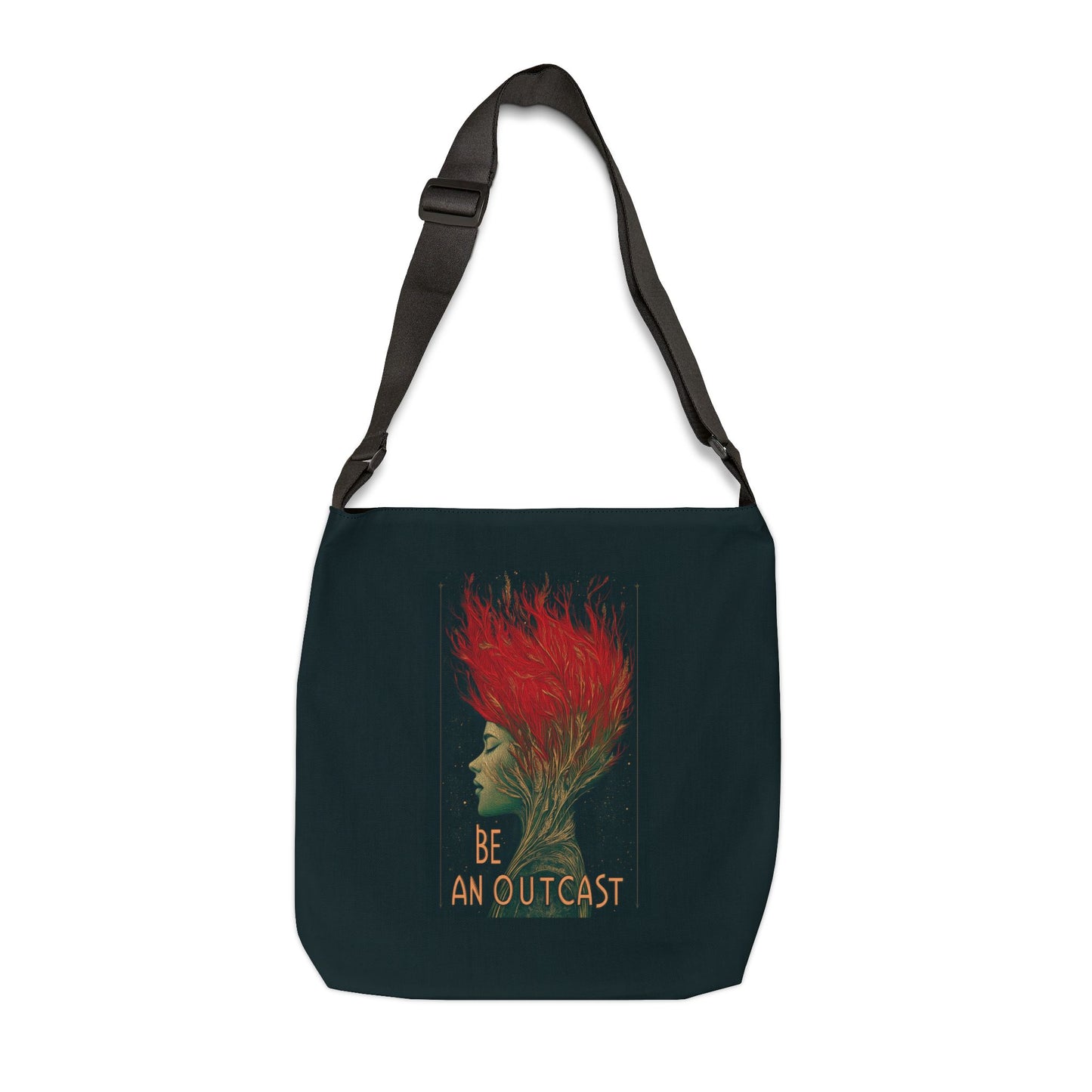 Be An Outcast Adjustable Tote Bag
