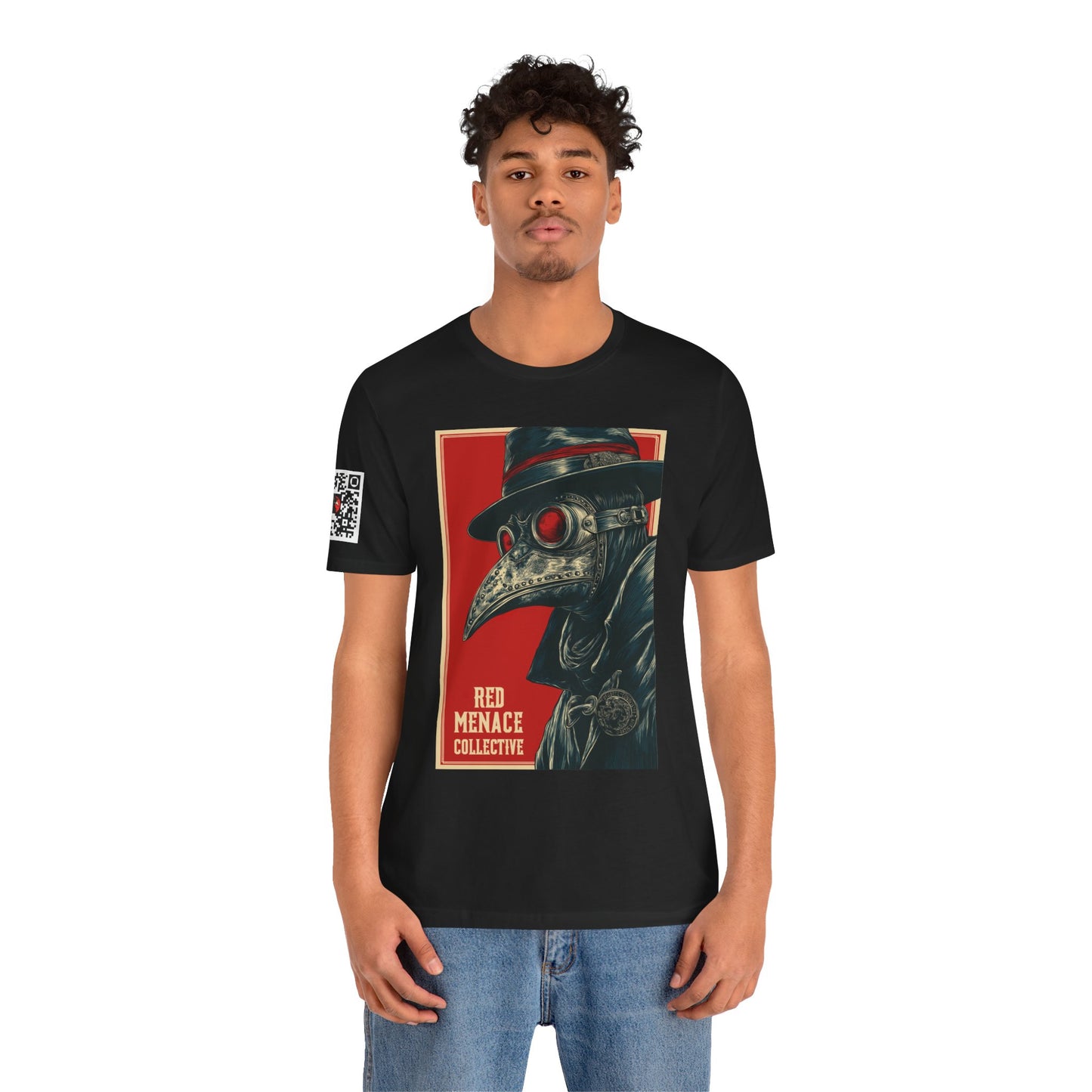 Red Menace Collective Plague Doctor Propaganda T-Shirt