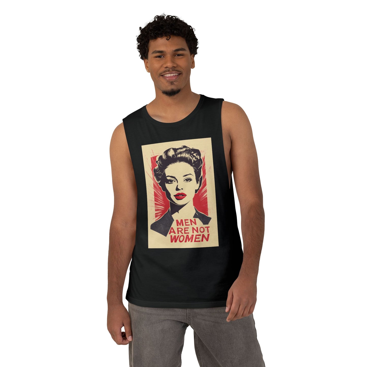 Men Are Not Women Tank Top