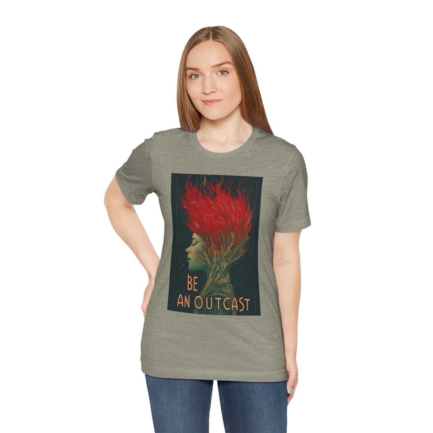 Be An Outcast Unisex Jersey Short Sleeve Tee