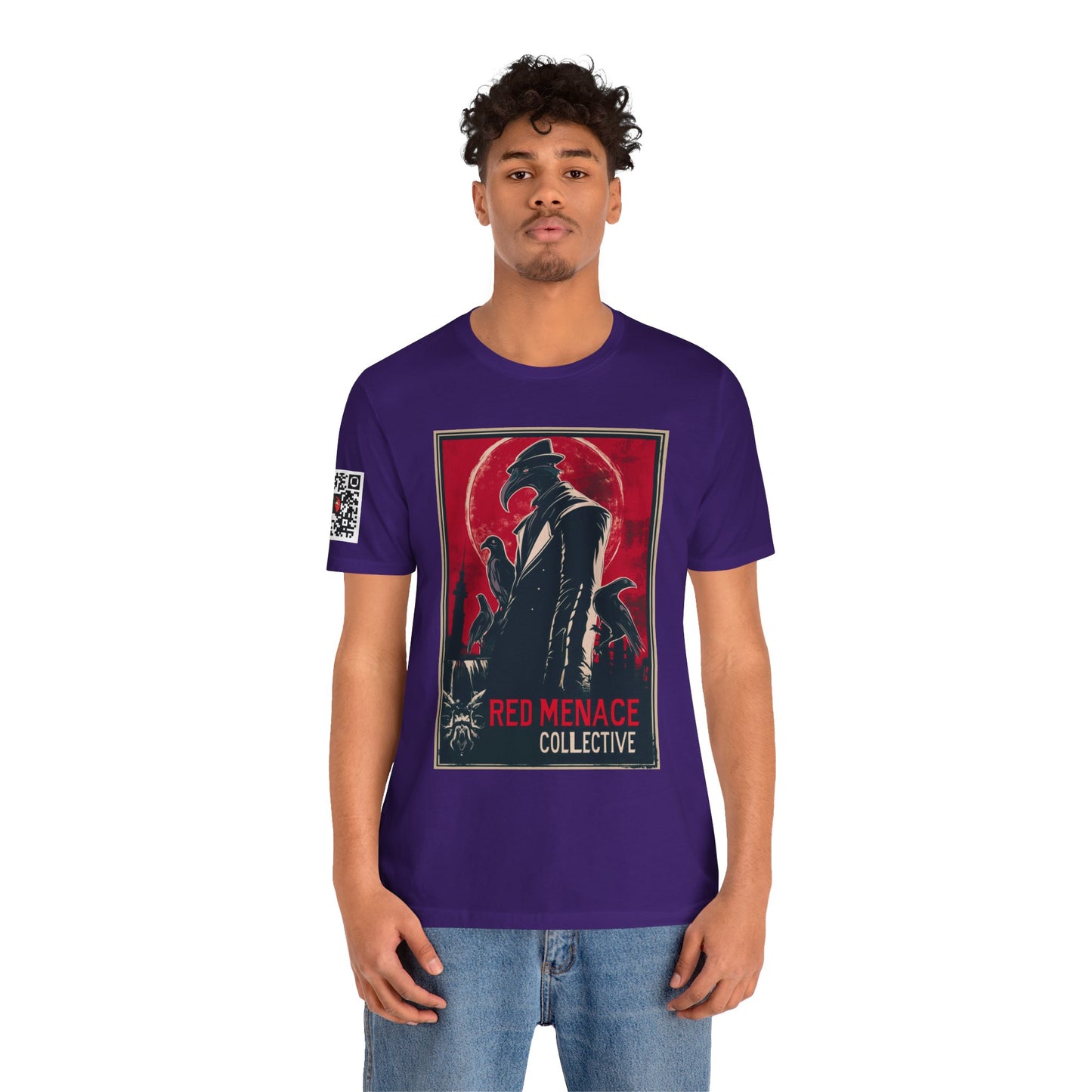 Red Menace Collective Propaganda Unisex Jersey Short Sleeve Tee
