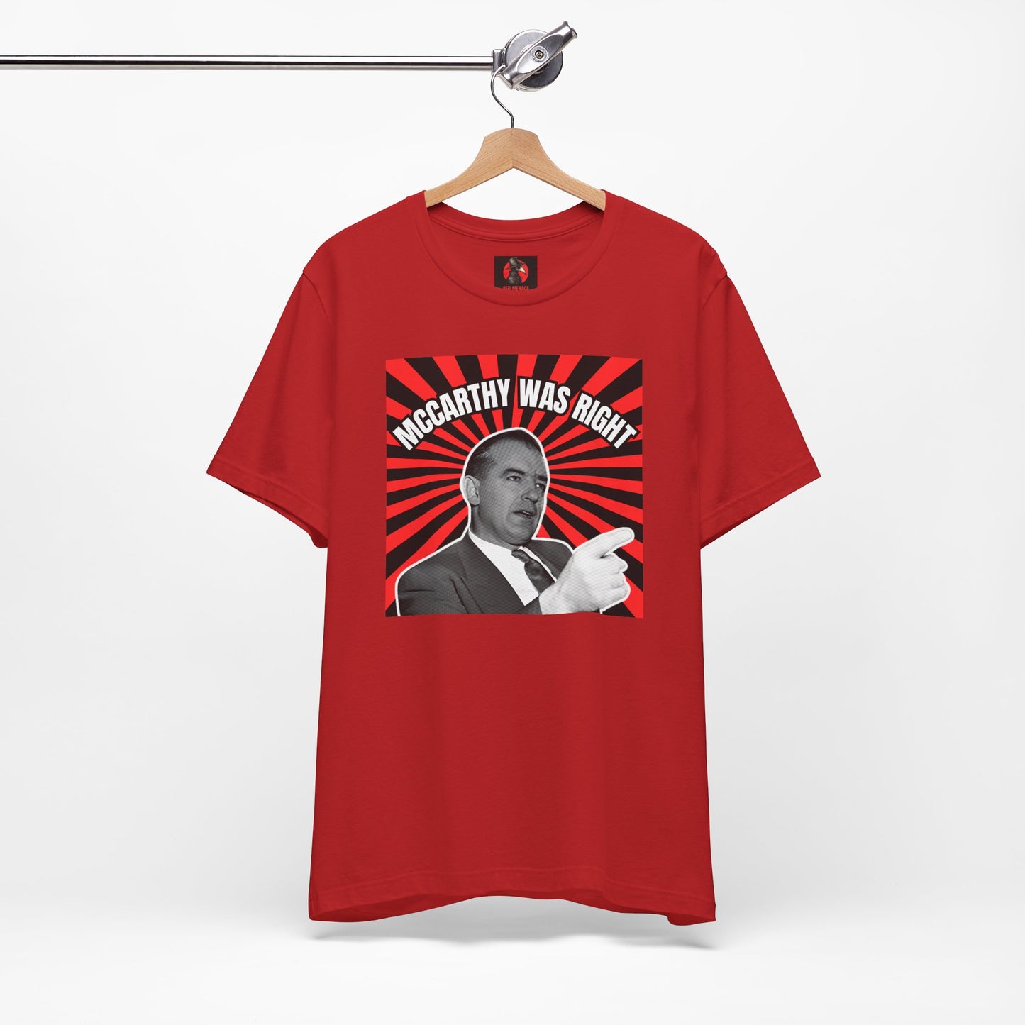 McCarthy Was Right Design 2 Unisex Jersey Short Sleeve Tee