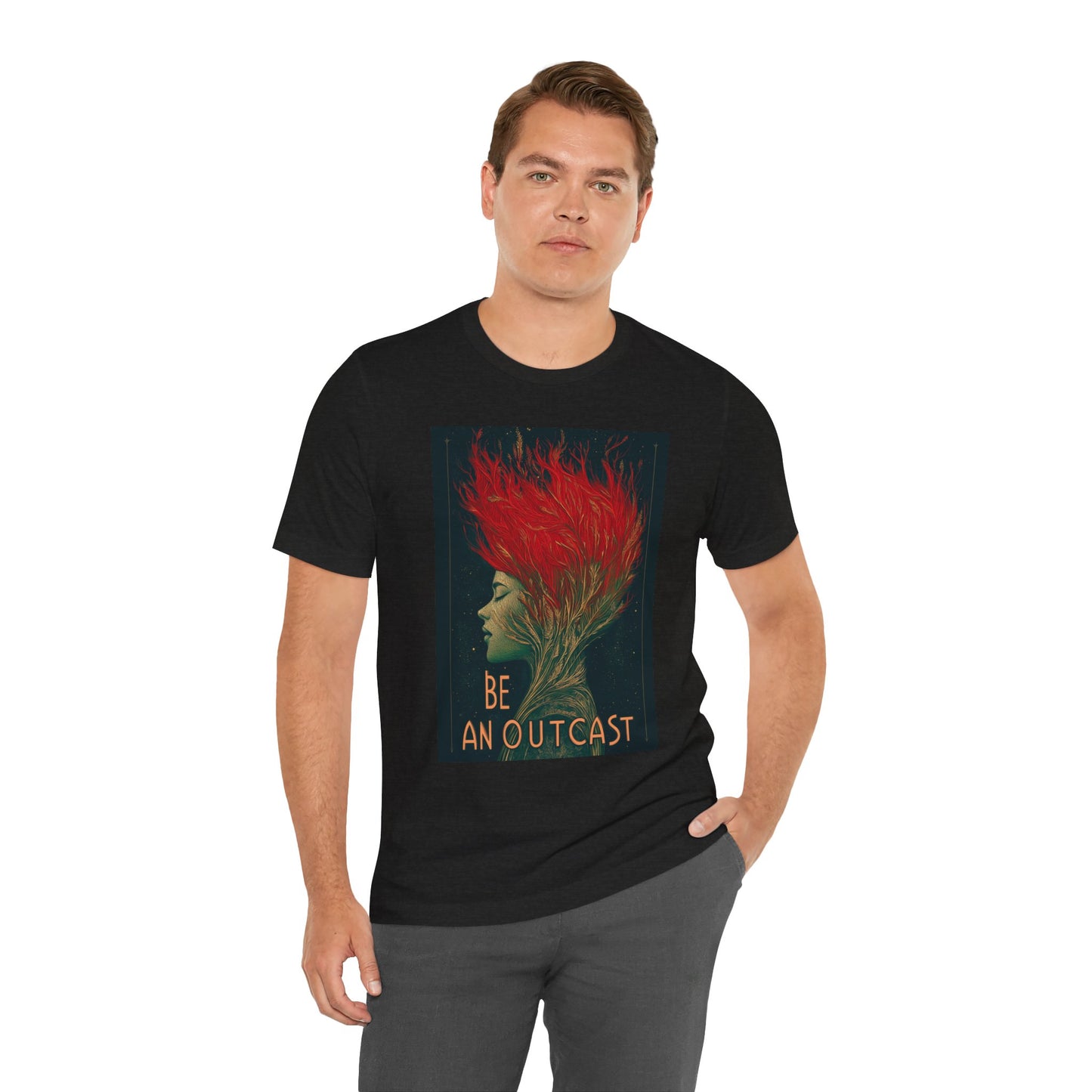 Be An Outcast Unisex Jersey Short Sleeve Tee