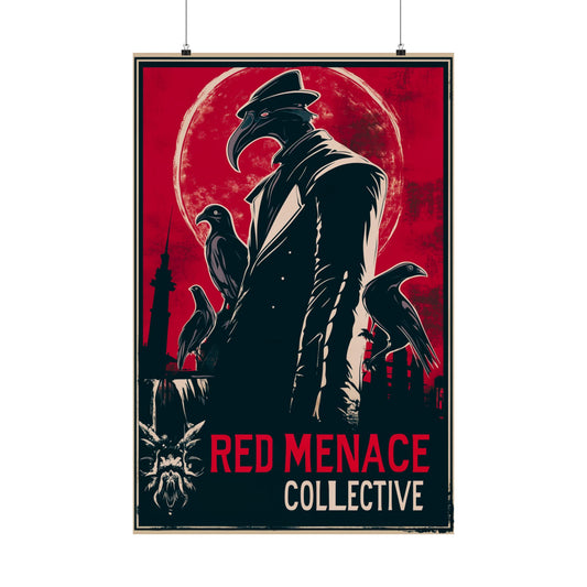 Red Menace Collective Propaganda Matte Vertical Posters