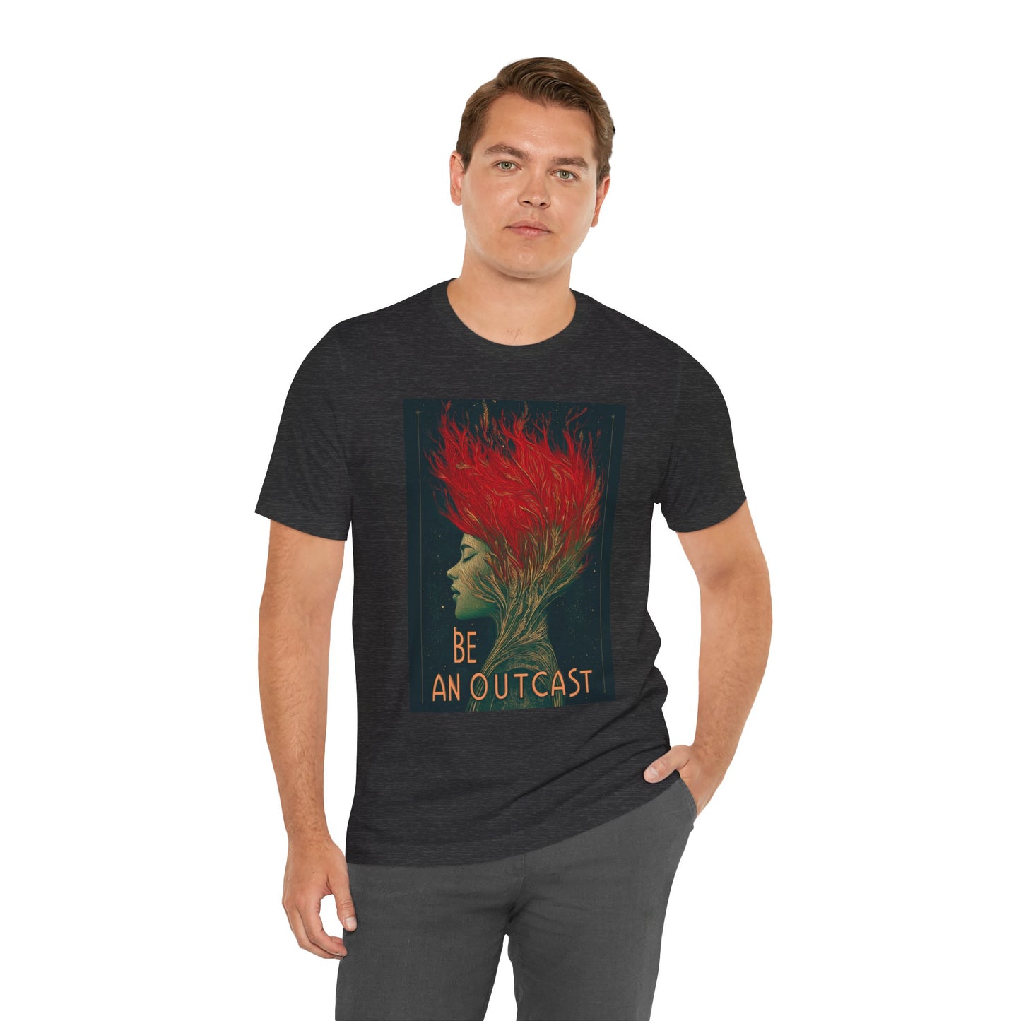 Be An Outcast Unisex Jersey Short Sleeve Tee
