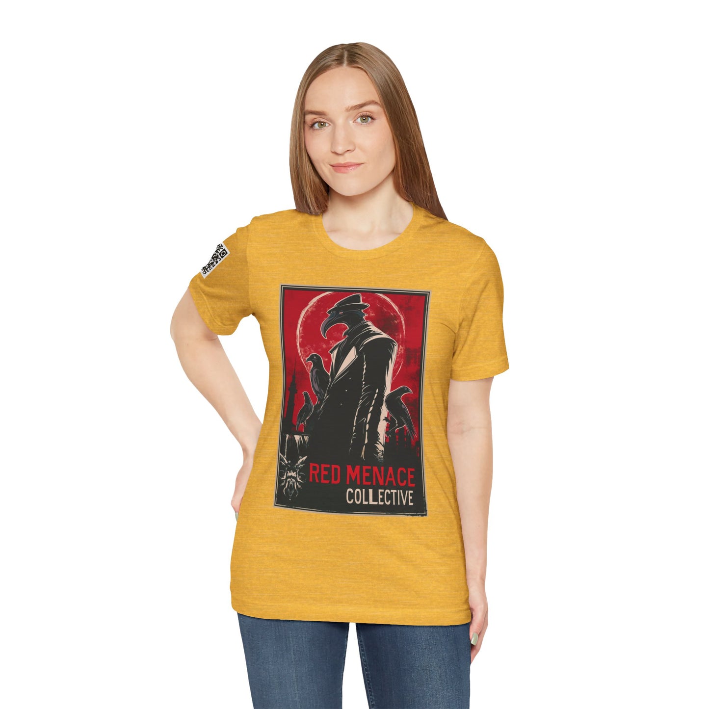 Red Menace Collective Propaganda Unisex Jersey Short Sleeve Tee