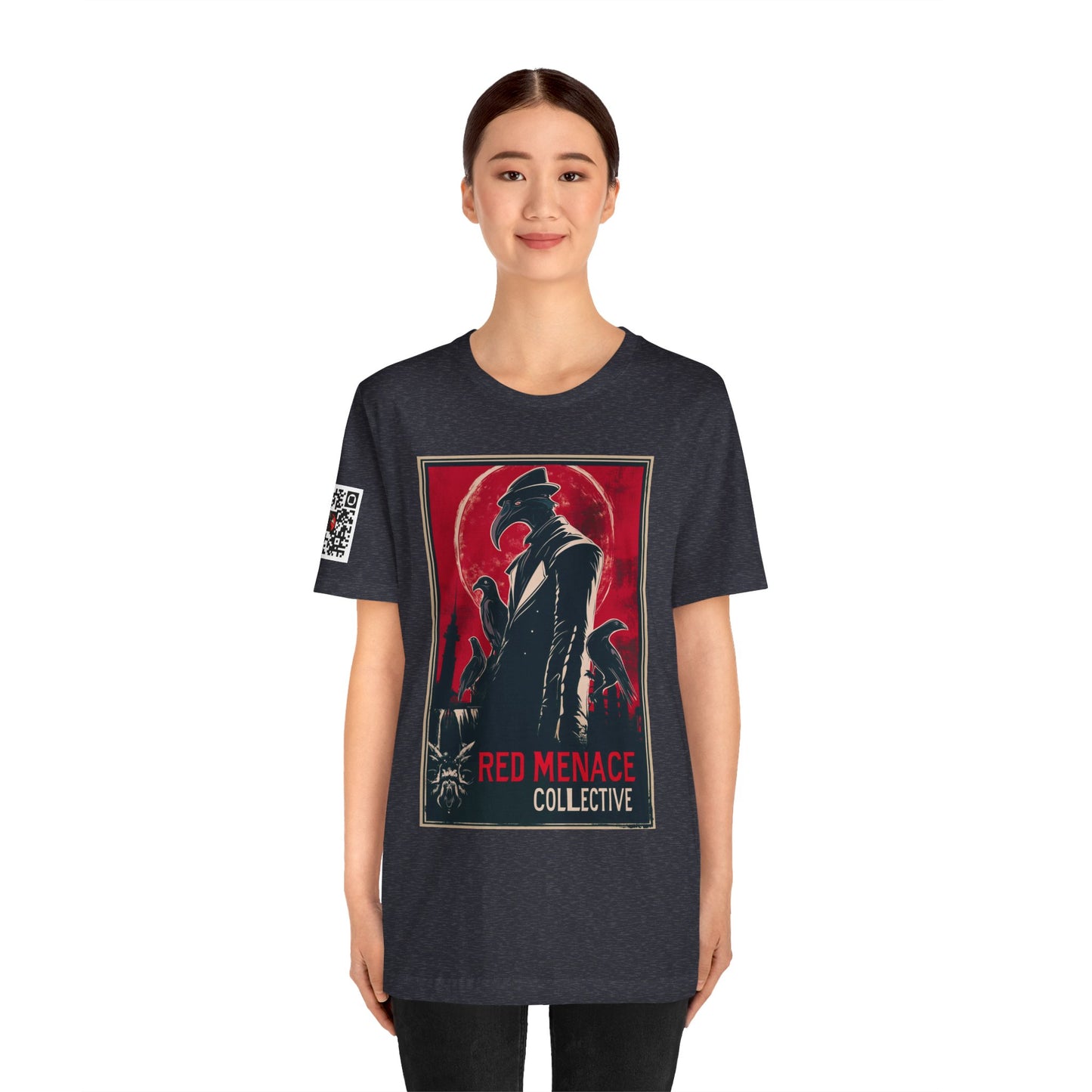 Red Menace Collective Propaganda Unisex Jersey Short Sleeve Tee