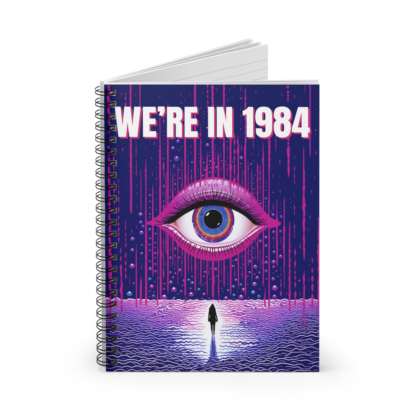 1984 Spiral Notebook - Ruled Line