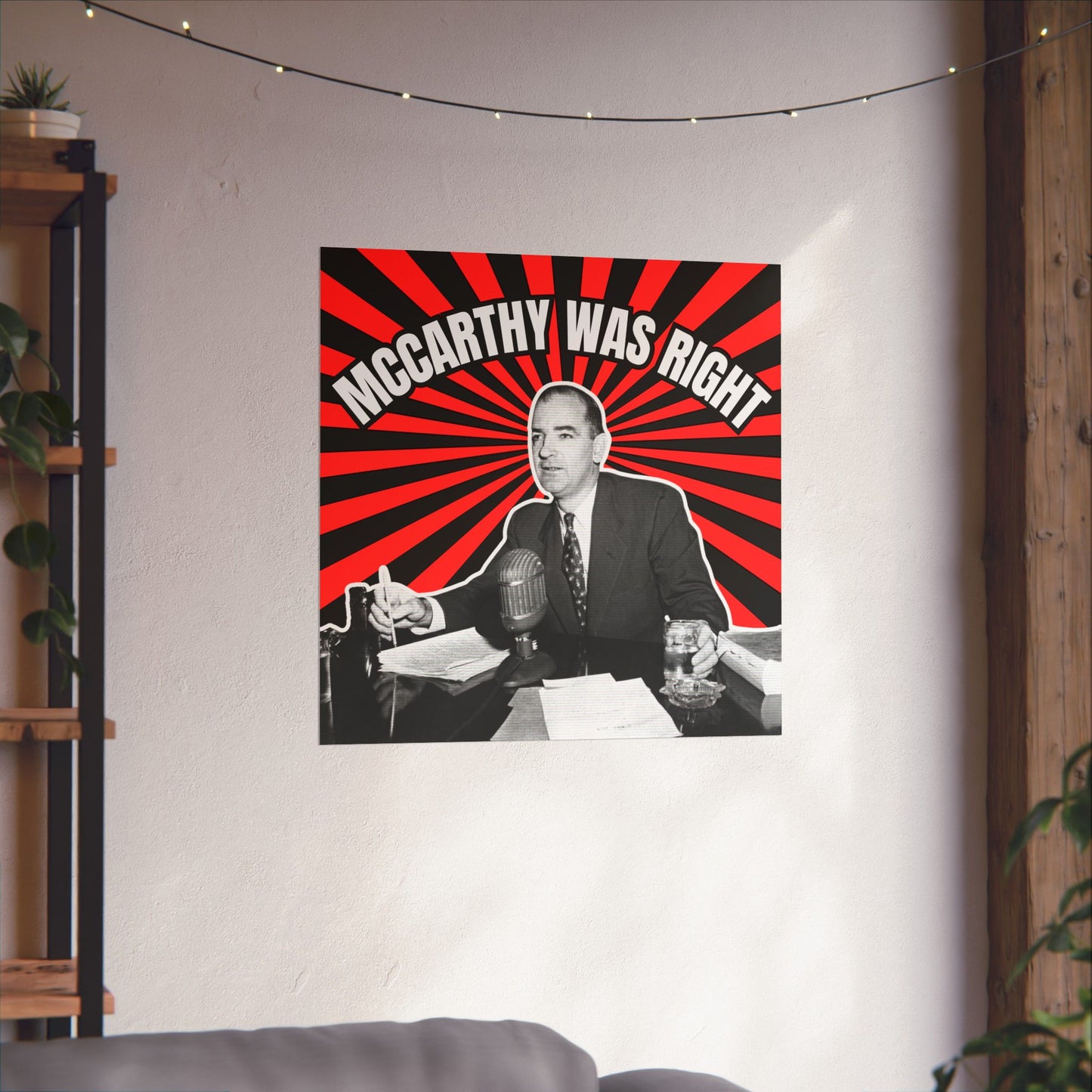 McCarthy Was Right Design 3 Matte Vertical Posters