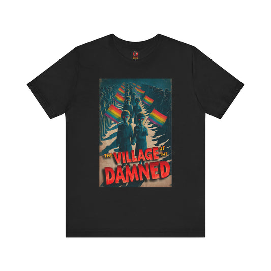 LIMITED EDITION HALLOWEEN 2025: Village Of The Damned Movie Poster Jersey T-Shirt