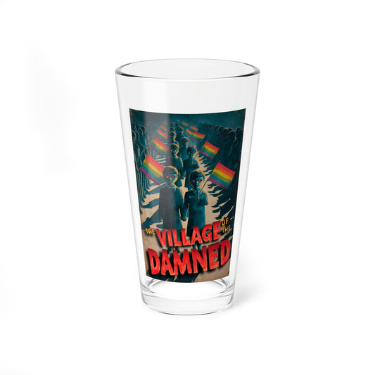 LIMITED EDITION HALLOWEEN 2025: Village Of The Damned Movie Poster Pint Glass