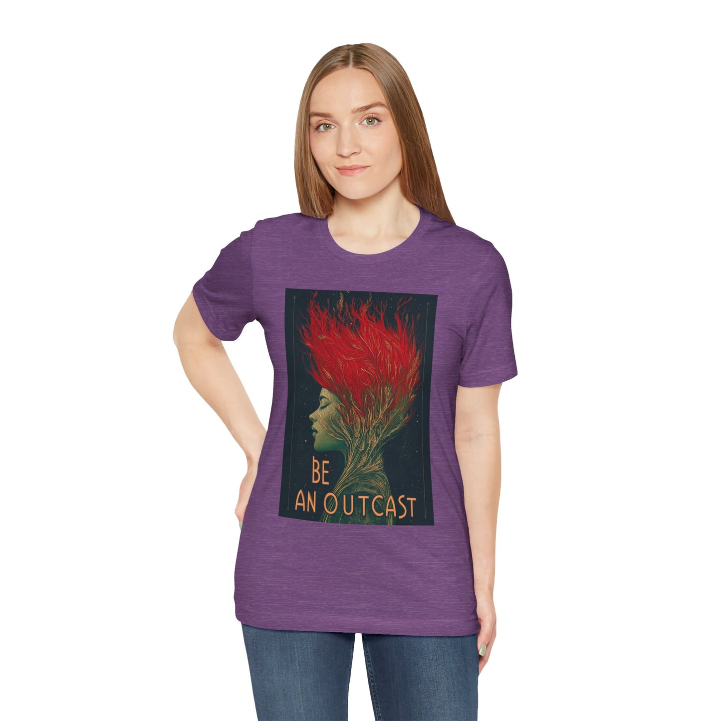 Be An Outcast Unisex Jersey Short Sleeve Tee
