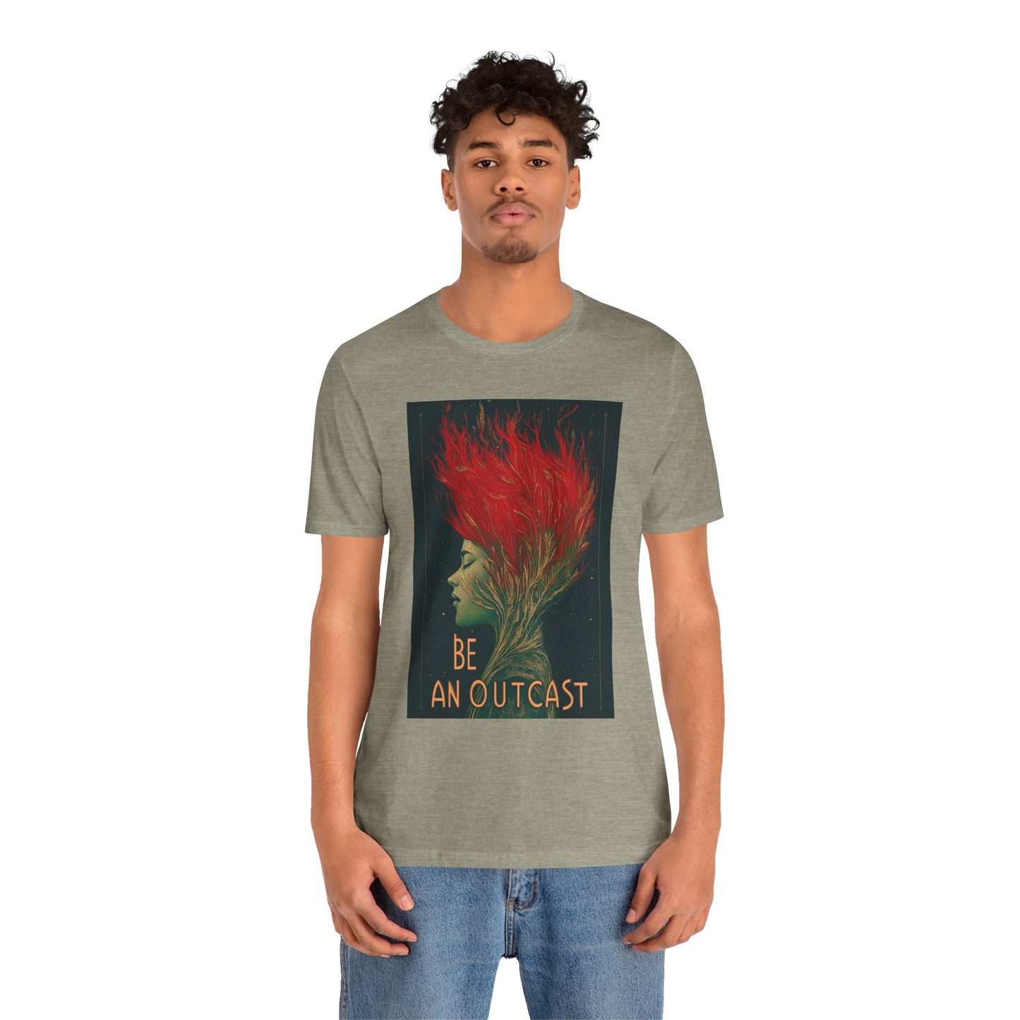 Be An Outcast Unisex Jersey Short Sleeve Tee