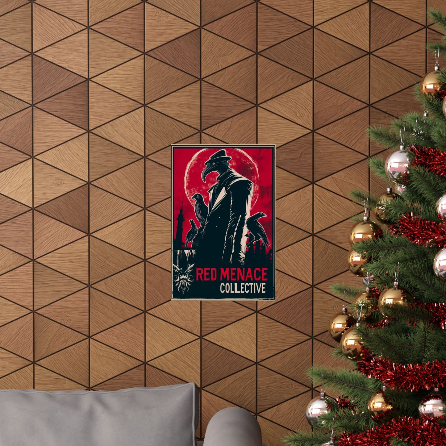 Red Menace Collective Propaganda Matte Vertical Posters