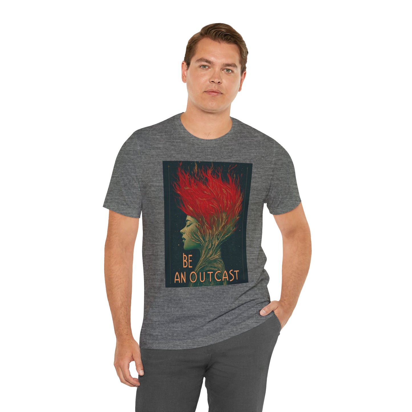 Be An Outcast Unisex Jersey Short Sleeve Tee