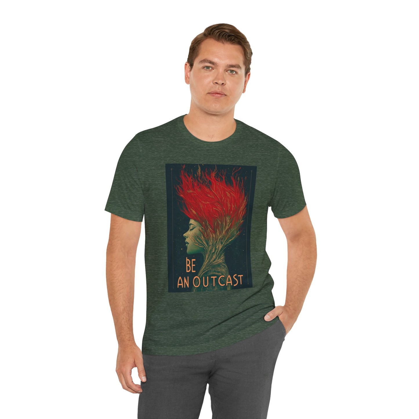 Be An Outcast Unisex Jersey Short Sleeve Tee