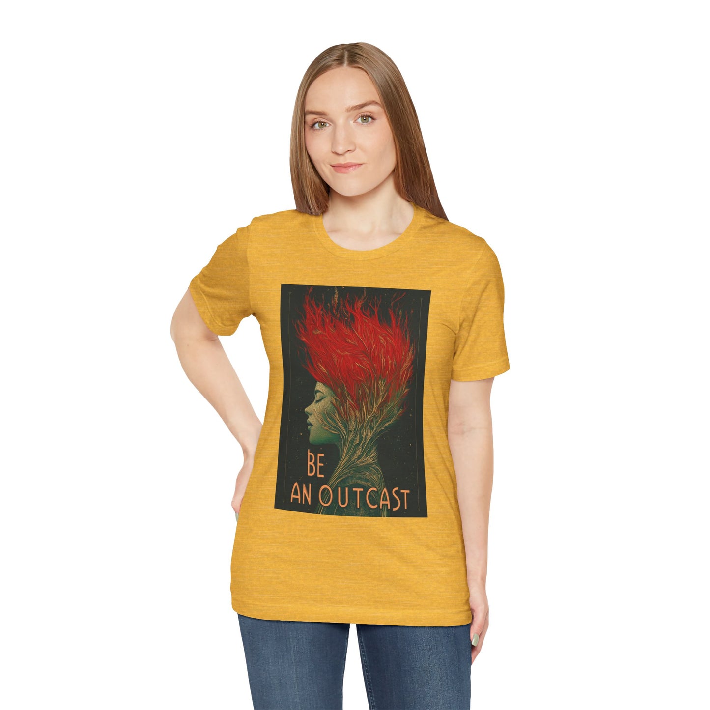 Be An Outcast Unisex Jersey Short Sleeve Tee