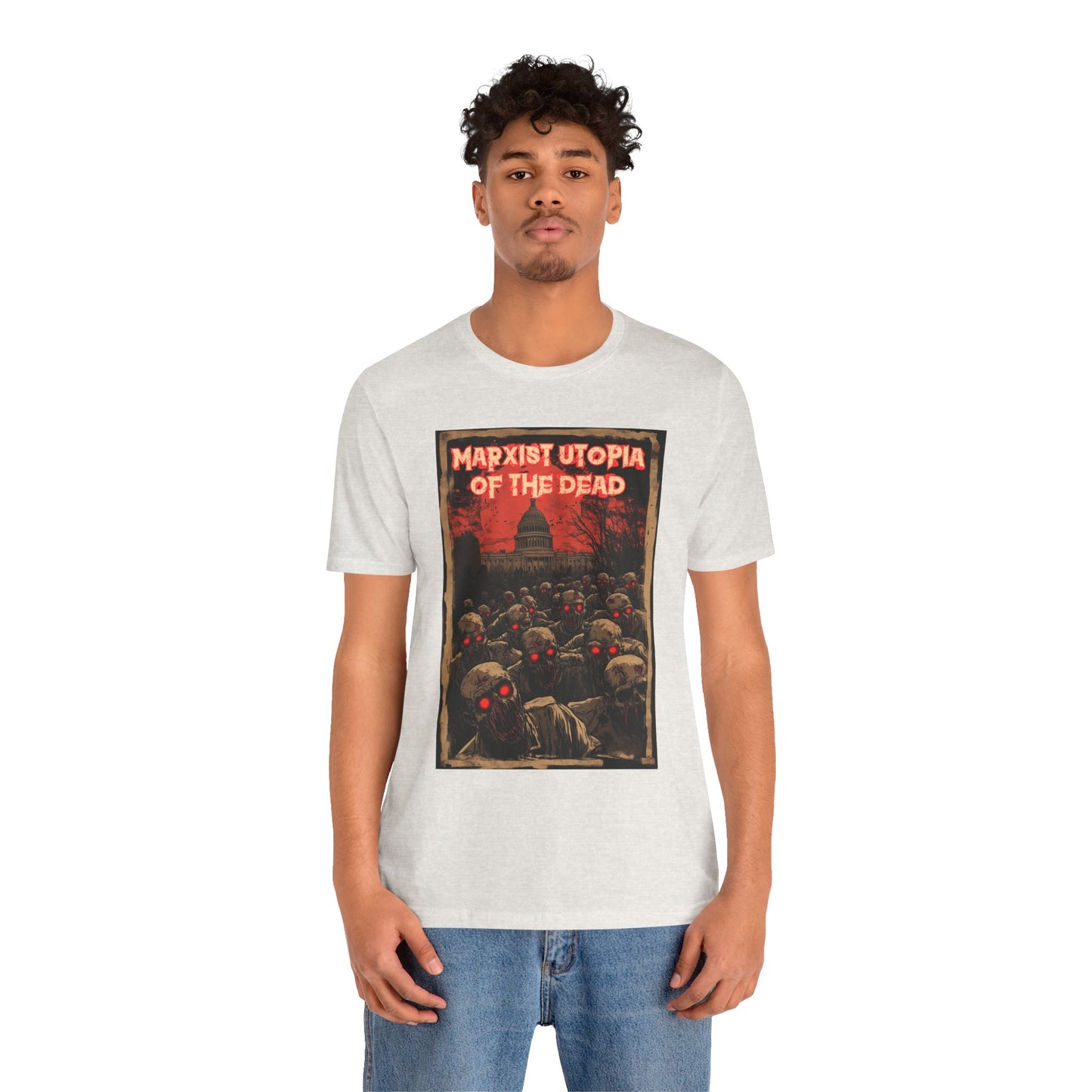 LIMITED EDITION HALLOWEEN 2025: Marxist Utopia of the Dead Movie Jersey T-Shirt