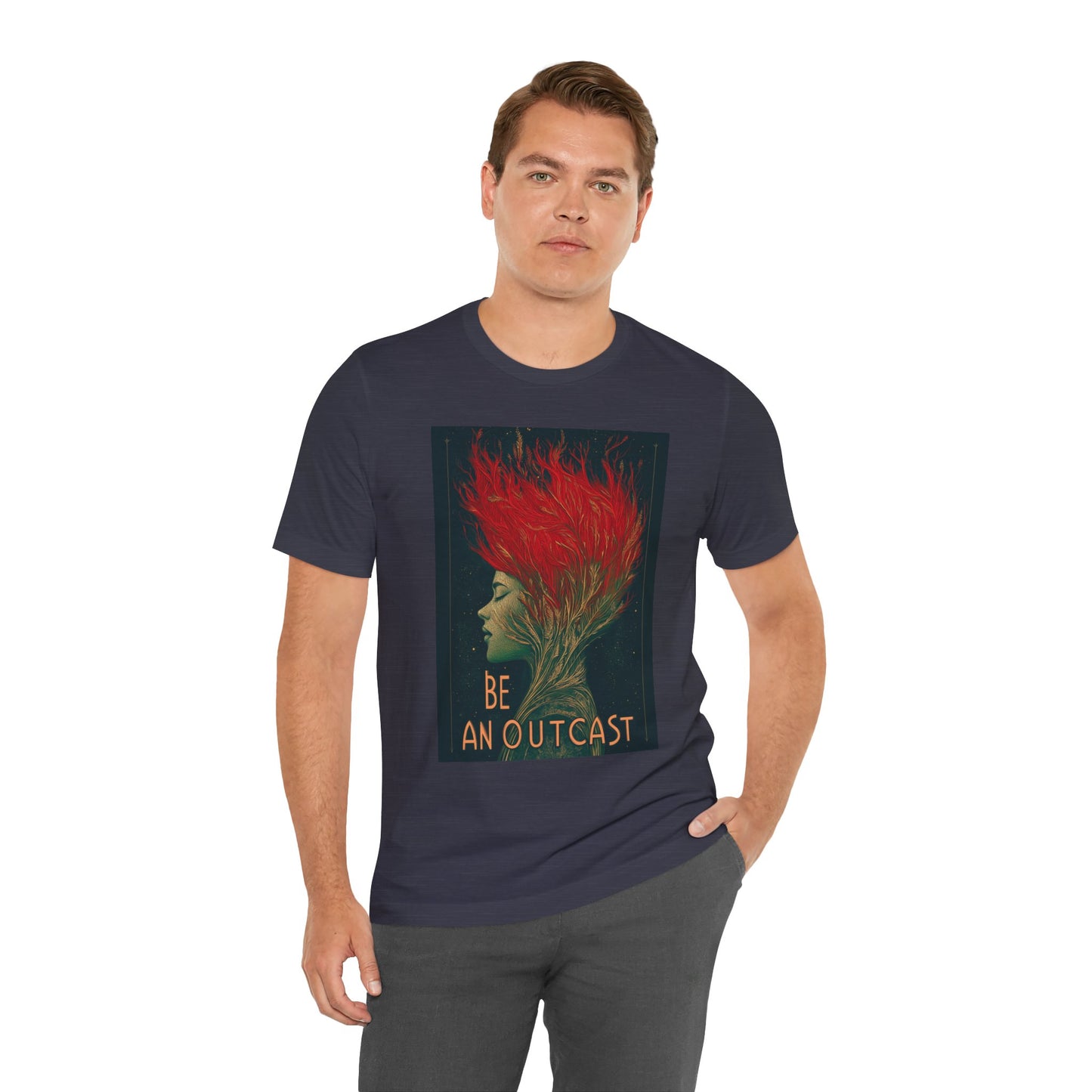 Be An Outcast Unisex Jersey Short Sleeve Tee